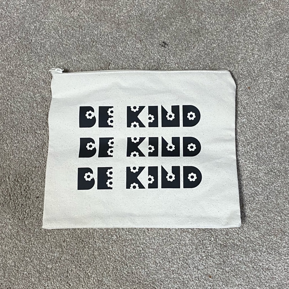 Canvas Travel Make Up Bag